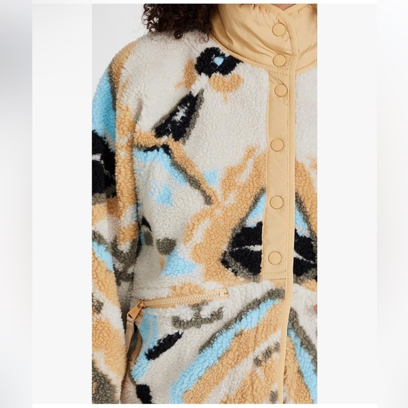 Free People Movement Rocky Ridge Sherpa Jacket Meadow Size Medium NWT - Picture 5 of 6